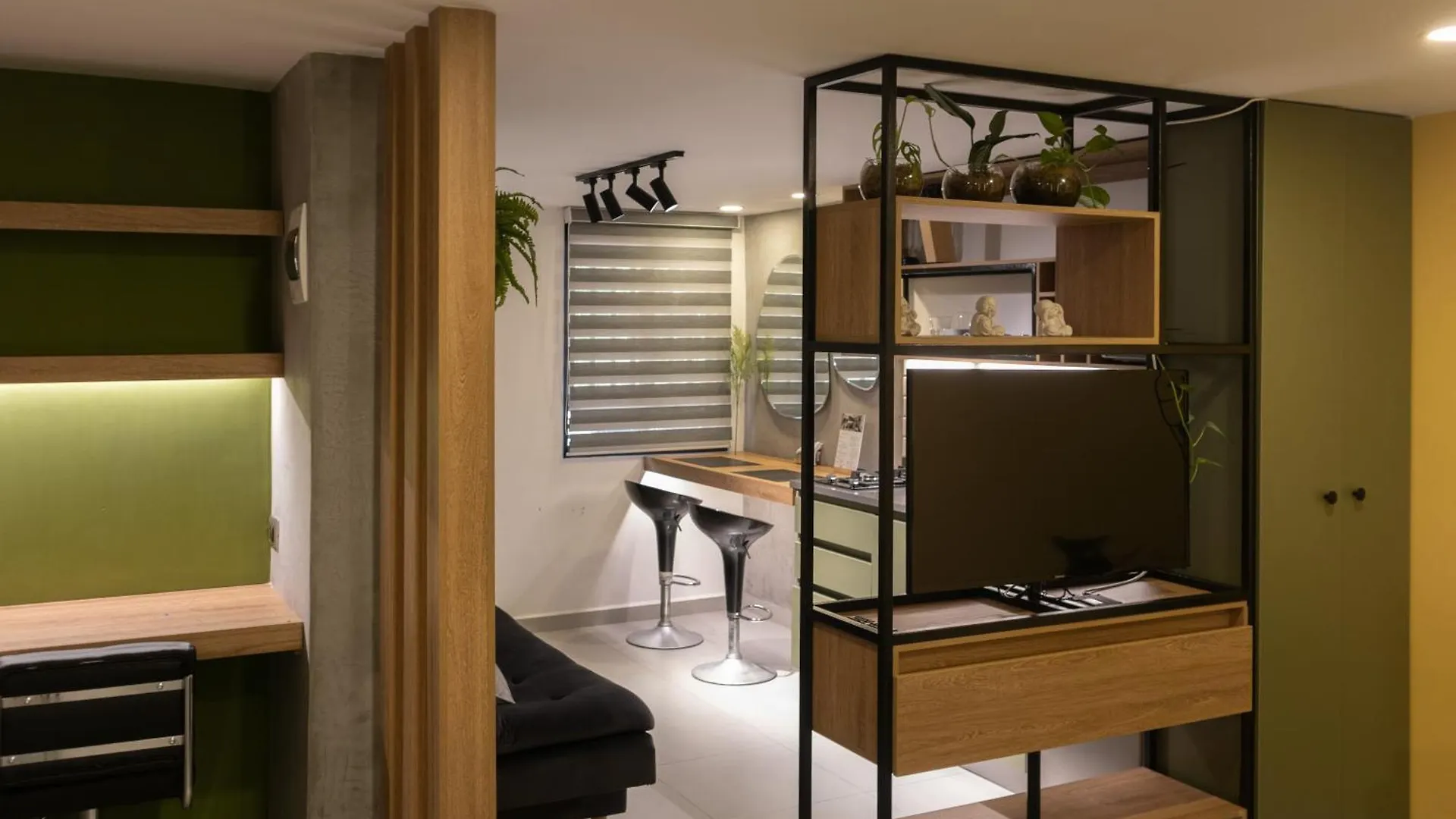 Apartment Apartaestudio Con Aire Acondicionado Moderno Medellin Colombia